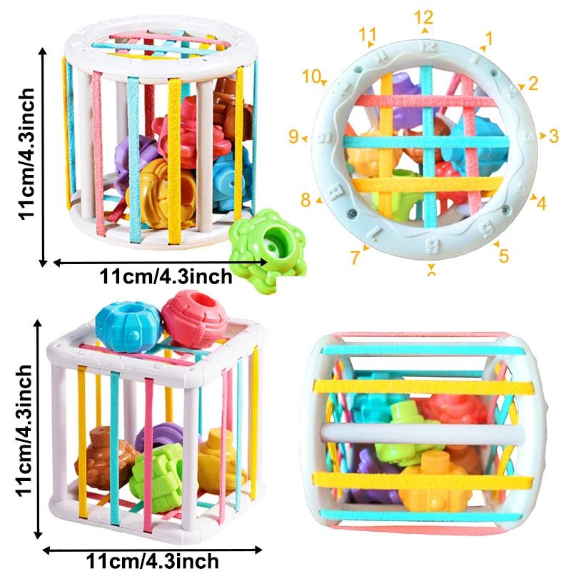 Educational Shape Sorting Baby Toy - Cake Pops Parties