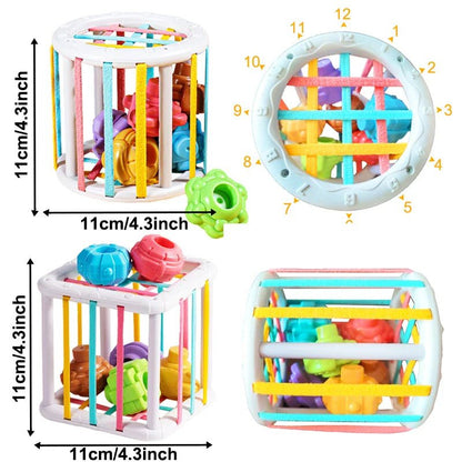 Educational Shape Sorting Baby Toy - Cake Pops Parties