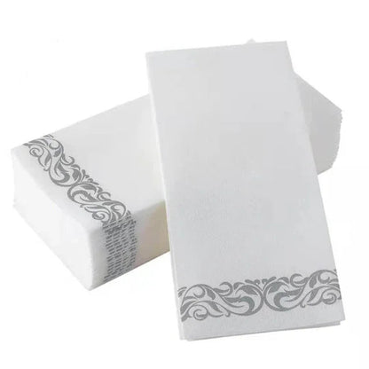 Elegant Disposable Gold Foil Napkins - Cake Pops Parties