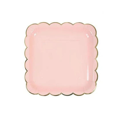 Elegant Lace Disposable Plates - Cake Pops Parties