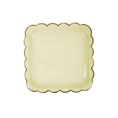 Elegant Lace Disposable Plates - Cake Pops Parties