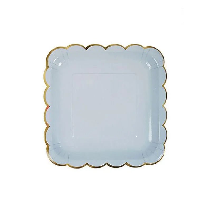 Elegant Lace Disposable Plates - Cake Pops Parties