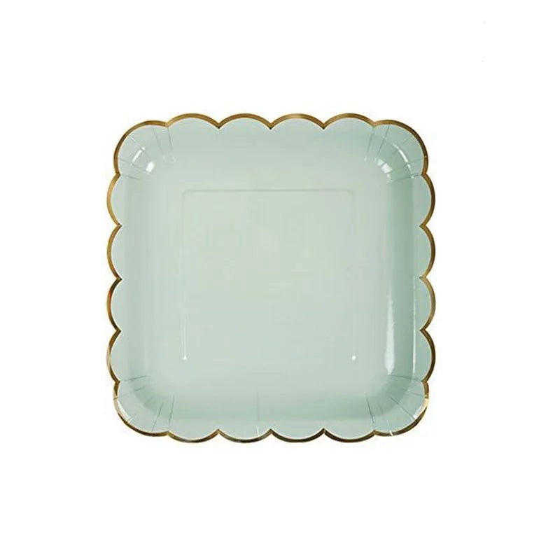 Elegant Lace Disposable Plates - Cake Pops Parties