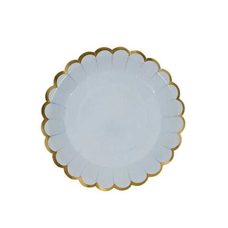 Elegant Lace Disposable Plates - Cake Pops Parties