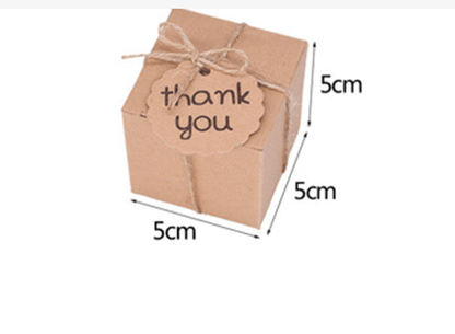 Elevator Candy Box Square - Thank You Design - Cake Pops Parties