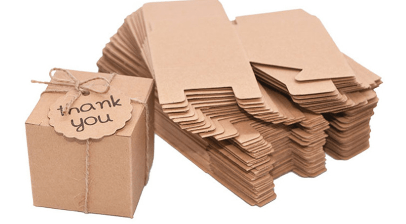 Elevator Candy Box Square - Thank You Design - Cake Pops Parties