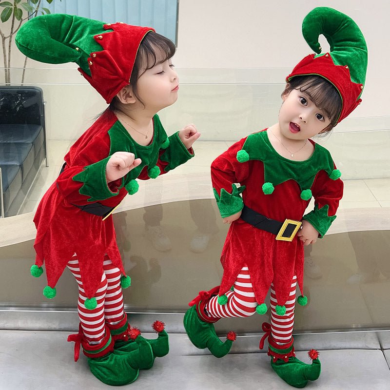 Enchanting Christmas Elf Dress Suit - Cake Pops Parties