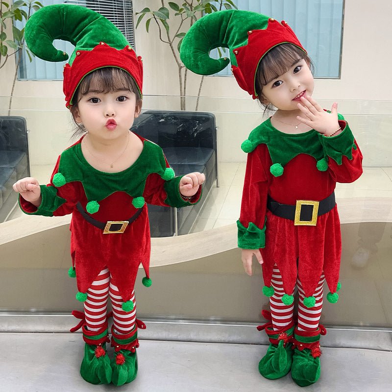 Enchanting Christmas Elf Dress Suit - Cake Pops Parties