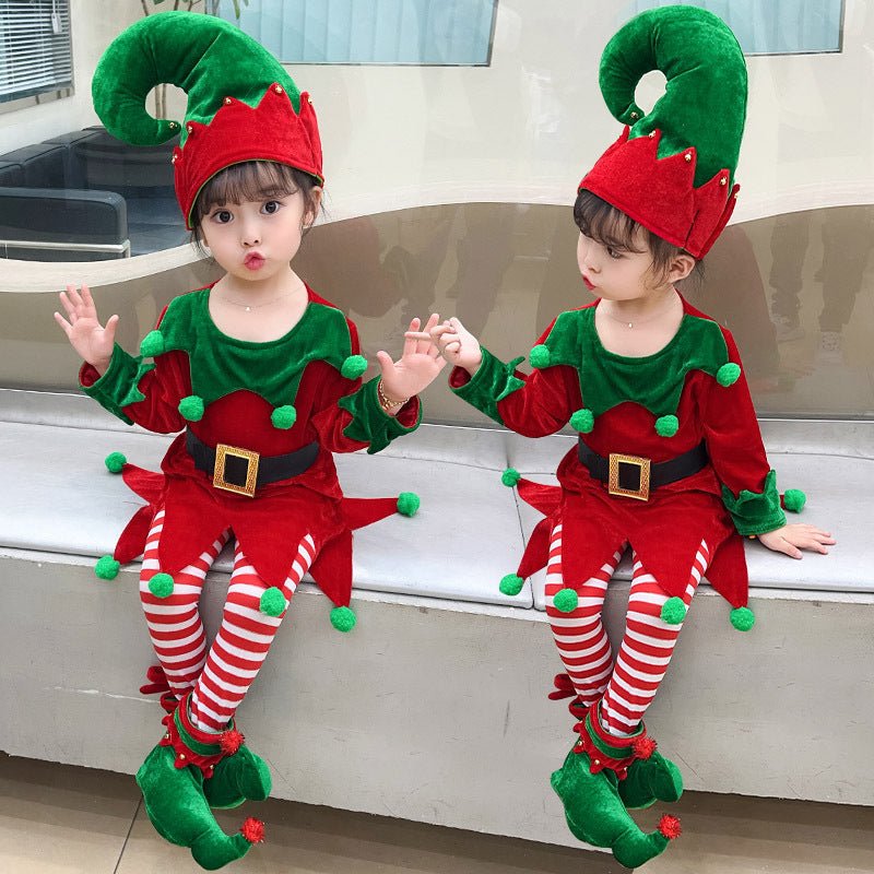 Enchanting Christmas Elf Dress Suit - Cake Pops Parties