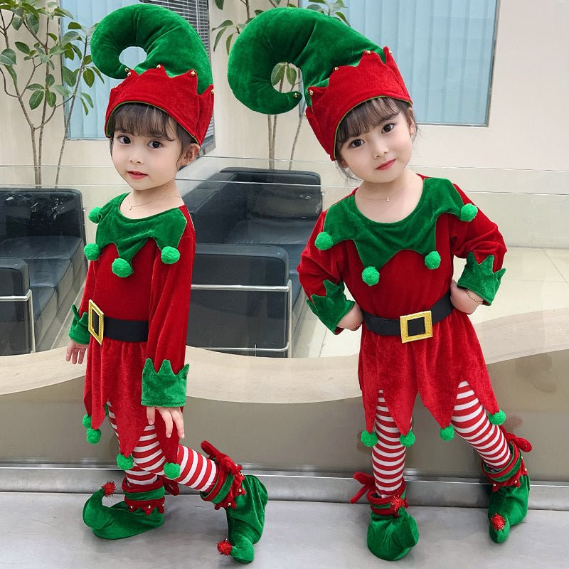 Enchanting Christmas Elf Dress Suit - Cake Pops Parties