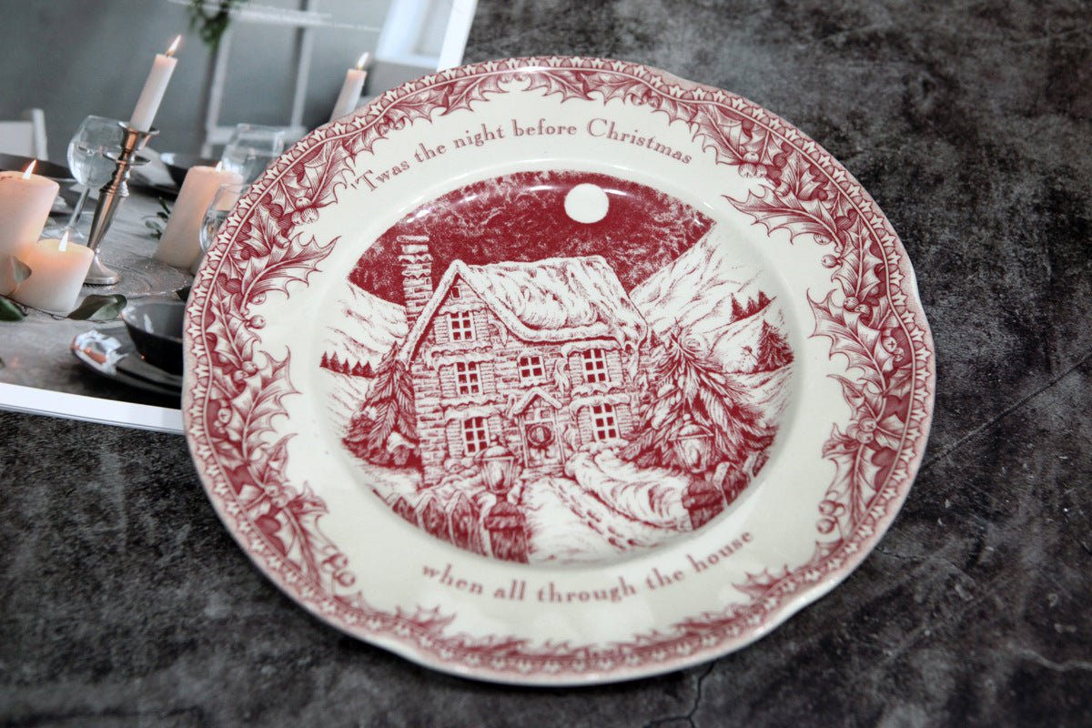 European Christmas Tree Tableware Set - Cake Pops Parties