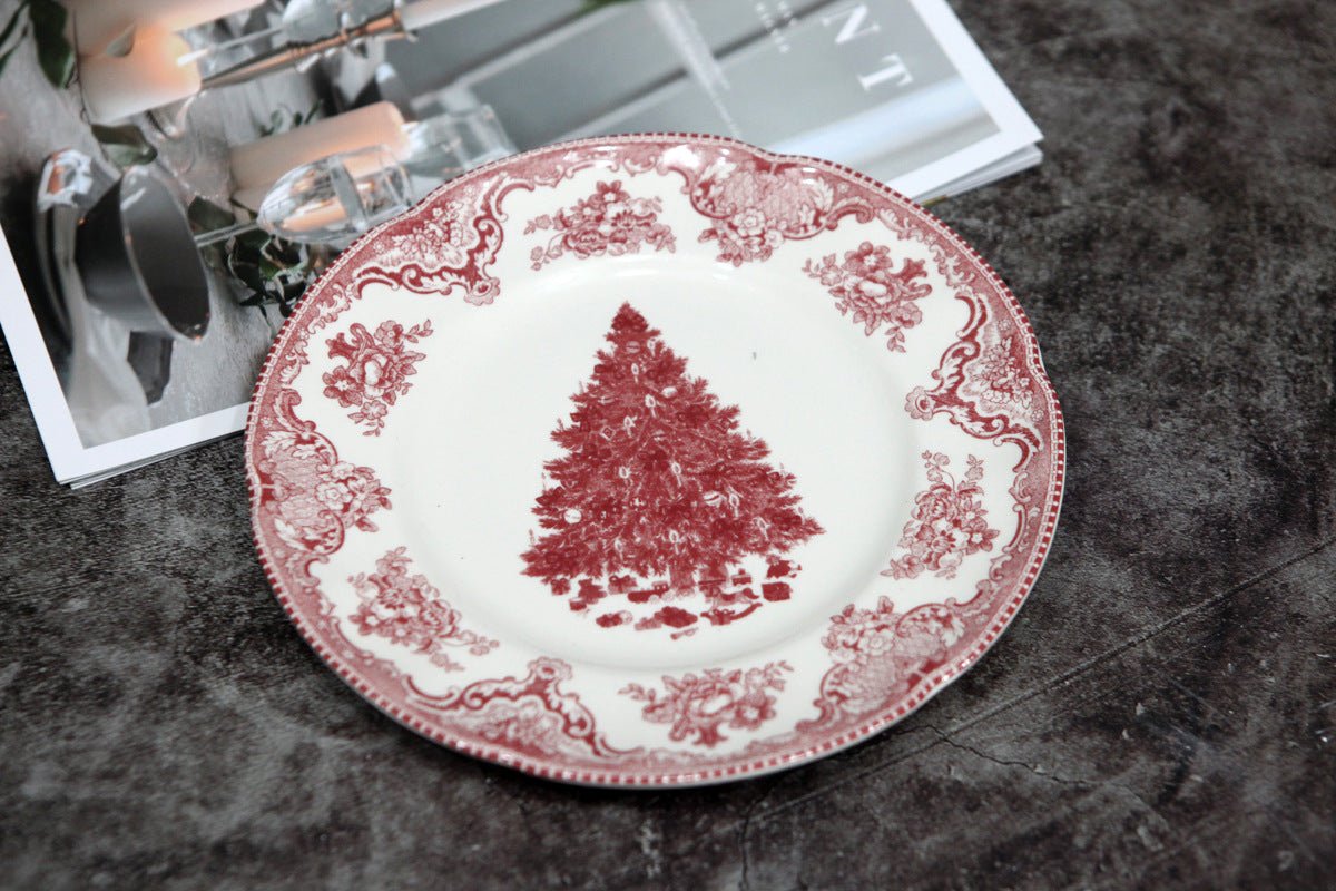 European Christmas Tree Tableware Set - Cake Pops Parties