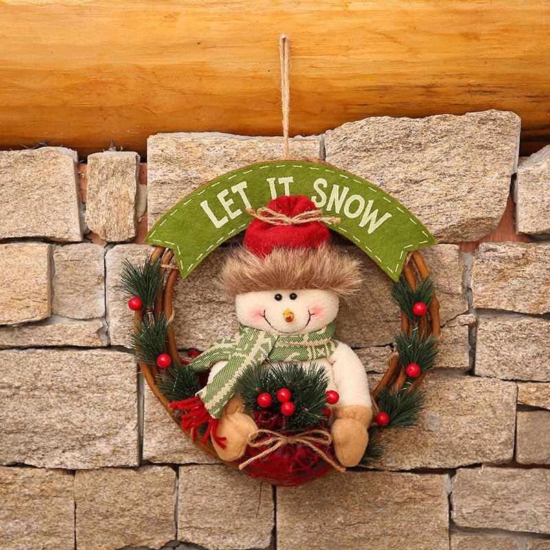 European Santa Garland Decor - Cake Pops Parties