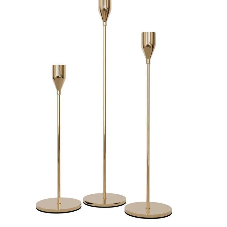 European Style Metal Candle Holders Set - Cake Pops Parties
