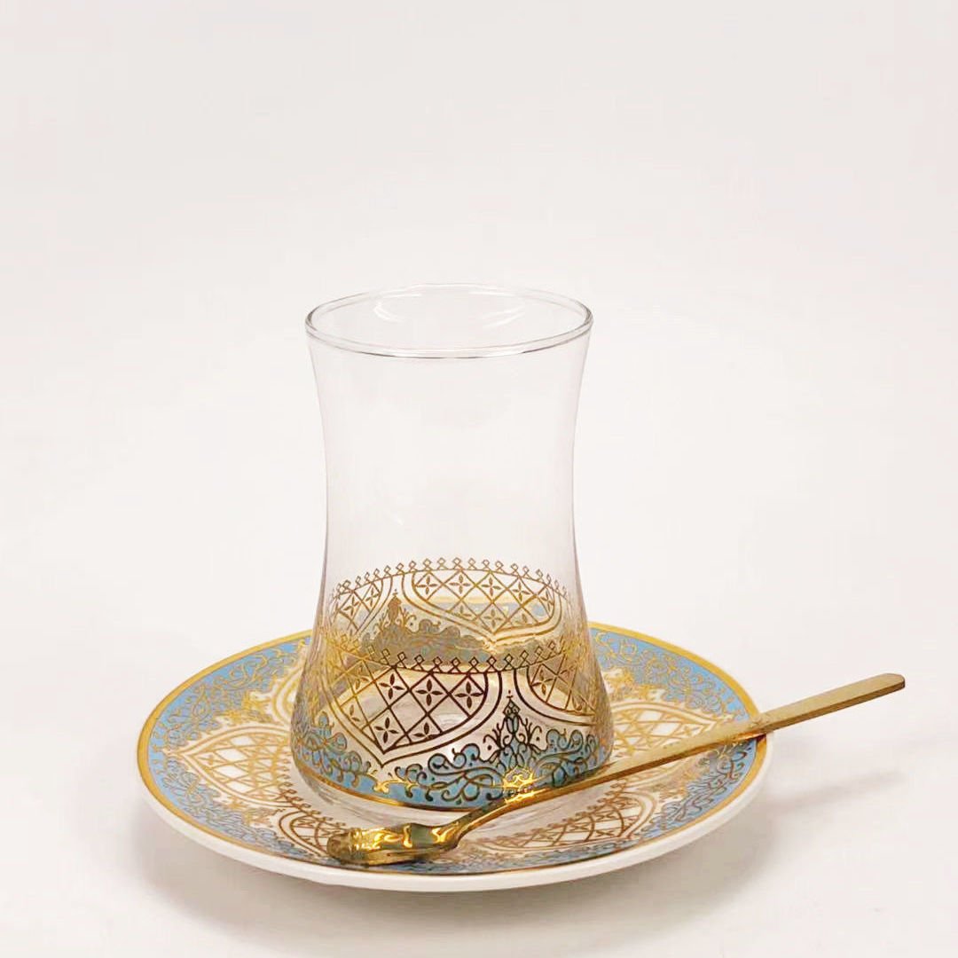 Exotic Turkish Glass Coffee Set - Cake Pops Parties