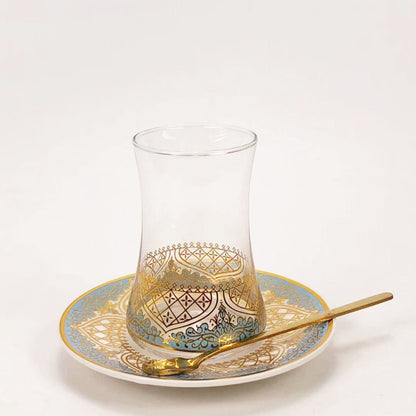 Exotic Turkish Glass Coffee Set - Cake Pops Parties