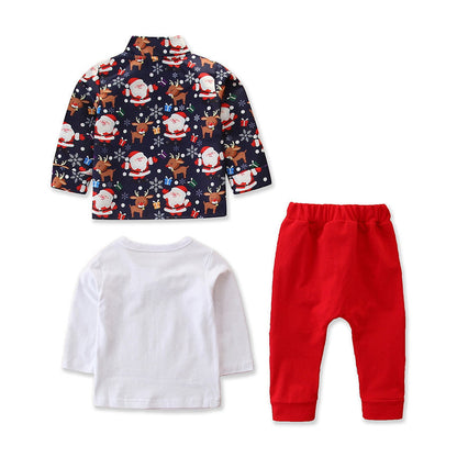 Costume de Père Noël 3 pièces pour enfants