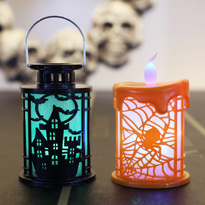 Lampe à huile d'Halloween