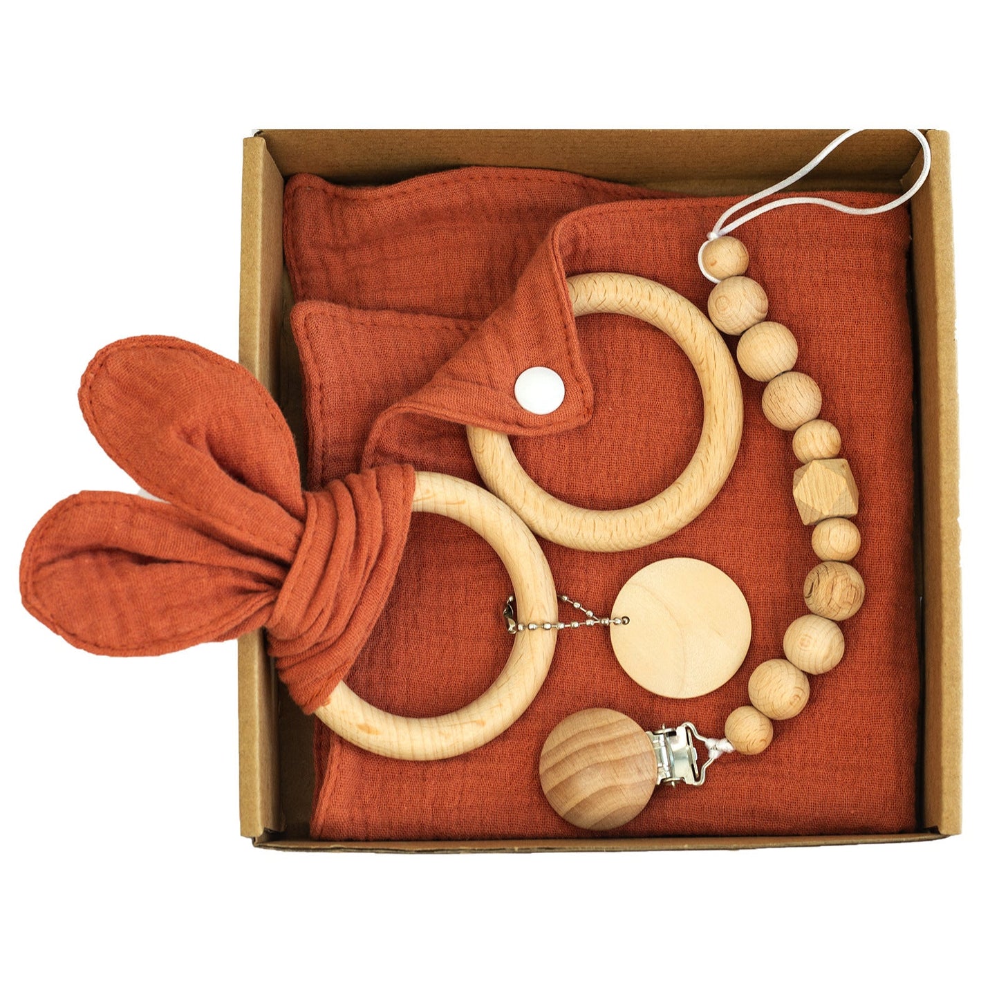Coffret cadeau de jouets de dentition pour bébé de qualité supérieure