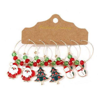 Festive Christmas Earrings Set - Cake Pops Parties