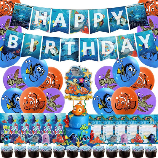 Finding Nemo Birthday Party Kit - Cake Pops Parties