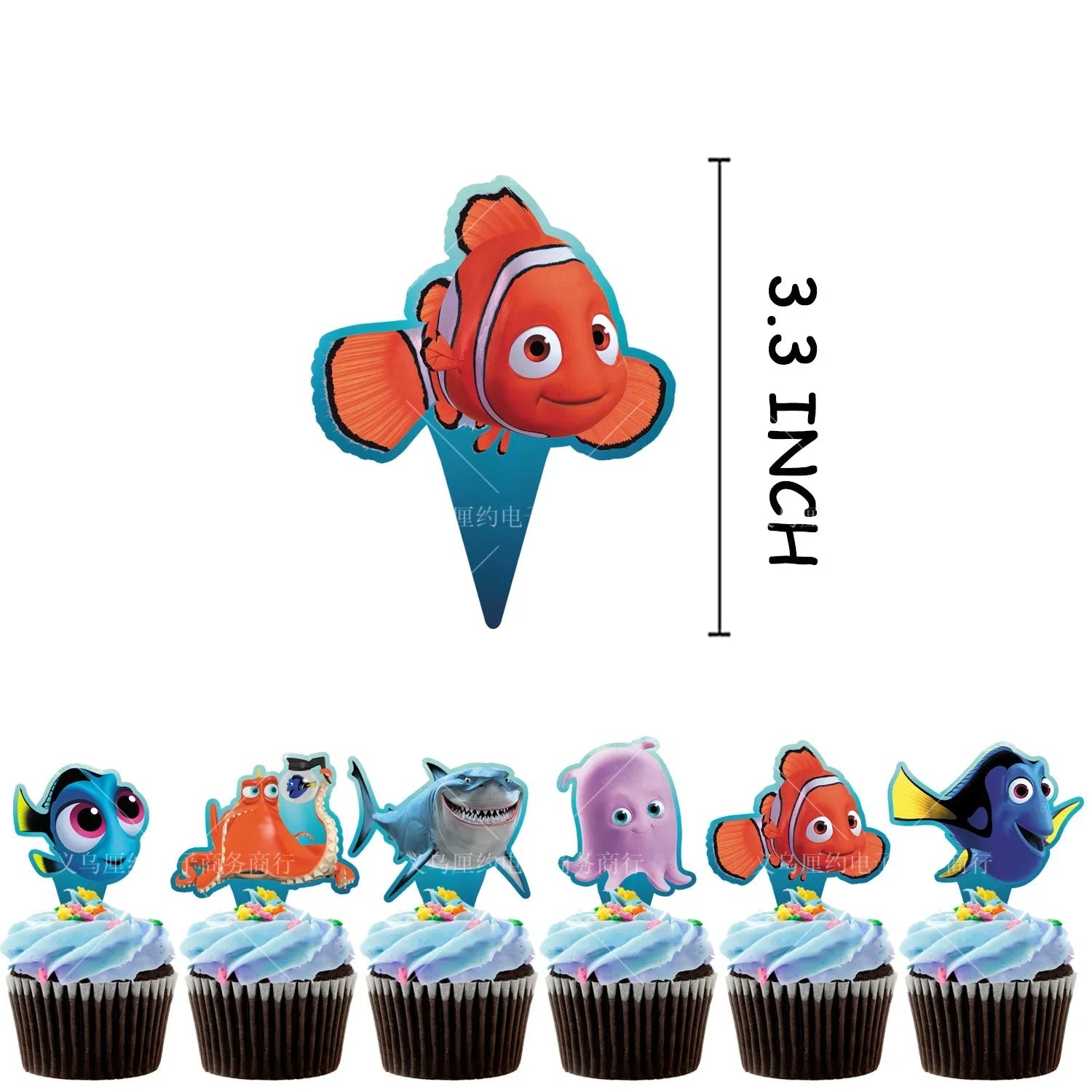 Finding Nemo Party Decor Kit - Cake Pops Parties