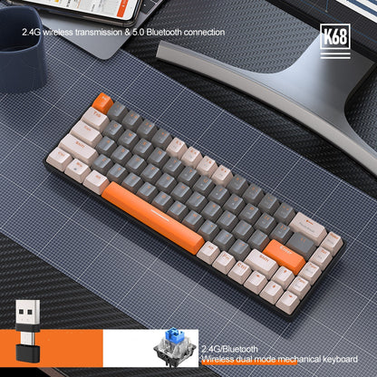 Freewolf K68 Hot Plug Mechanical Keyboard - Cake Pops Parties