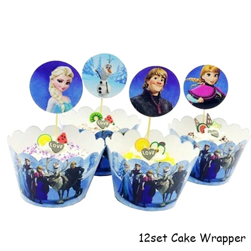 Frozen Princess Party Decorations Set - Cake Pops Parties