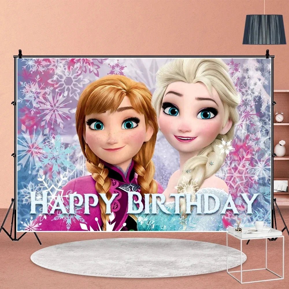 Frozen Theme Party Supplies - Elsa and Anna Decoration - Cake Pops Parties