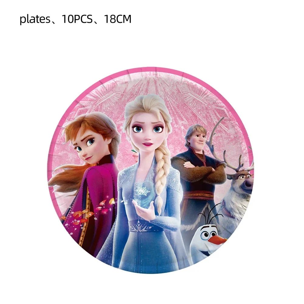 Frozen Theme Party Supplies - Elsa and Anna Decoration - Cake Pops Parties