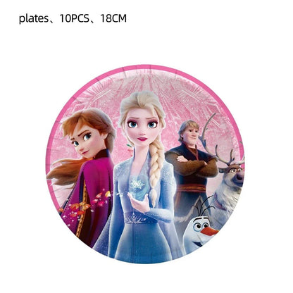 Frozen Theme Party Supplies - Elsa and Anna Decoration - Cake Pops Parties
