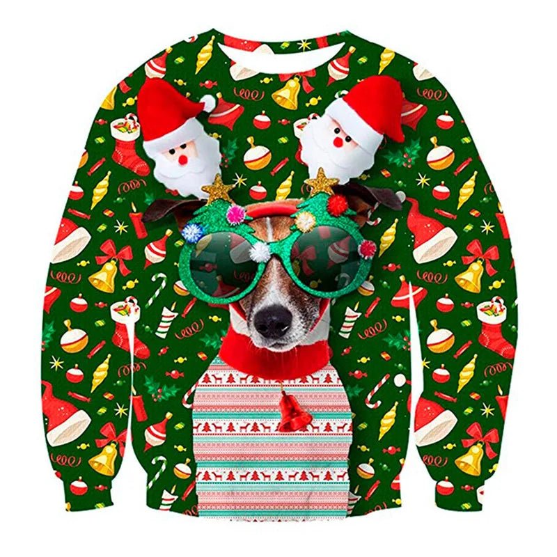 Funny 3D Christmas Sweater - Cake Pops Parties