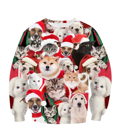 Funny 3D Christmas Sweater - Cake Pops Parties