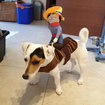 Funny Cowboy Costume for Dogs - Cake Pops Parties