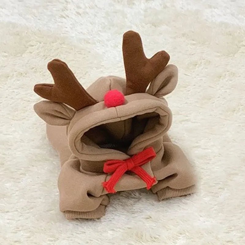 Funny Pet Elk Costume for Small Dogs - Cake Pops Parties