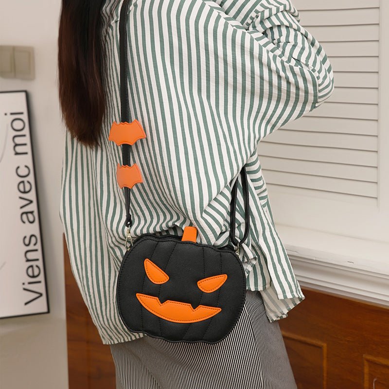 Funny Pumpkin Cartoon Shoulder Bag - Cake Pops Parties