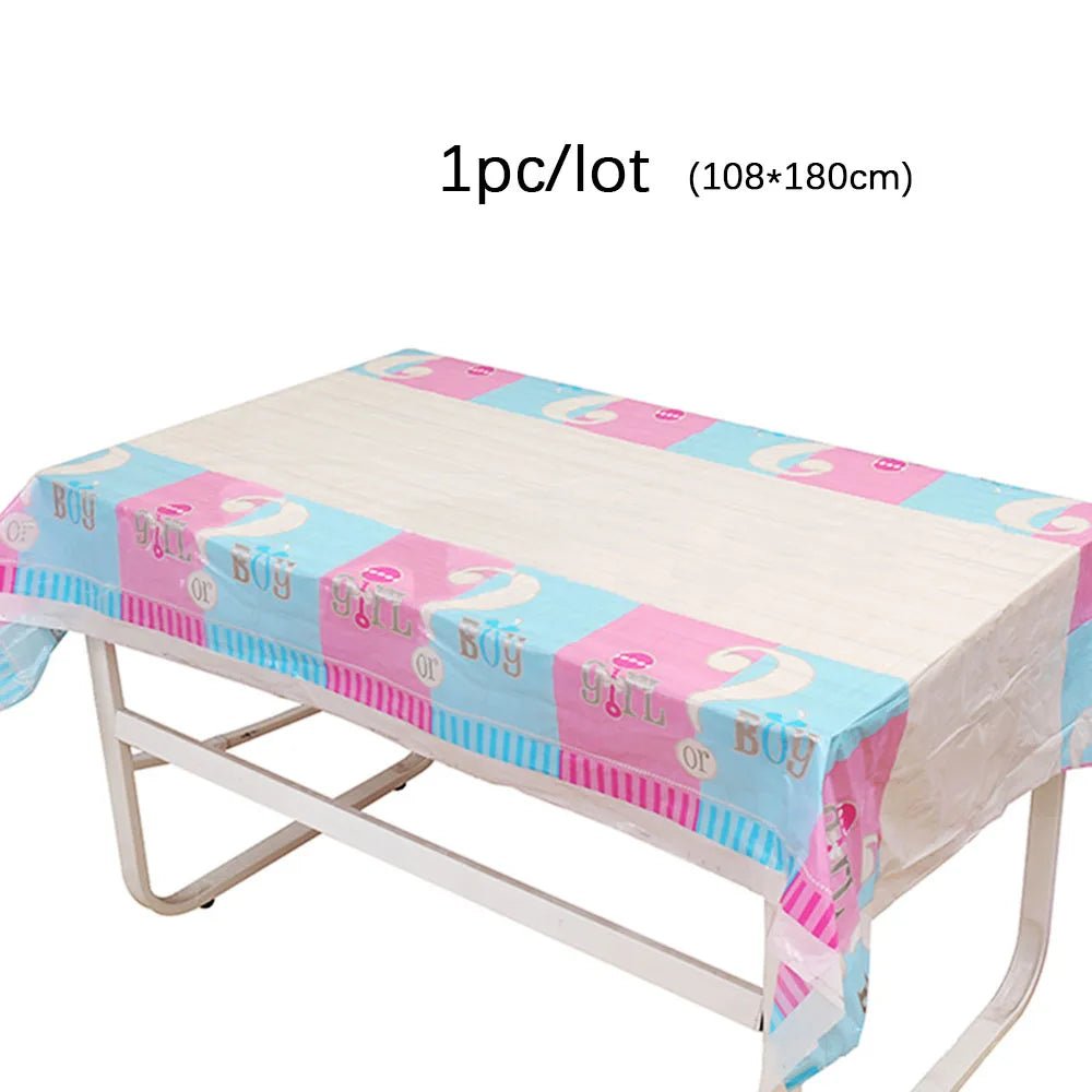 Gender Reveal Party Decor Set - Cake Pops Parties