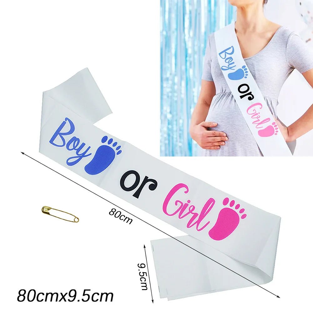 Gender Reveal Party Decor Set - Cake Pops Parties