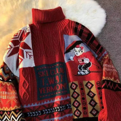 Gengar Oversize Knitted Sweater - Cake Pops Parties