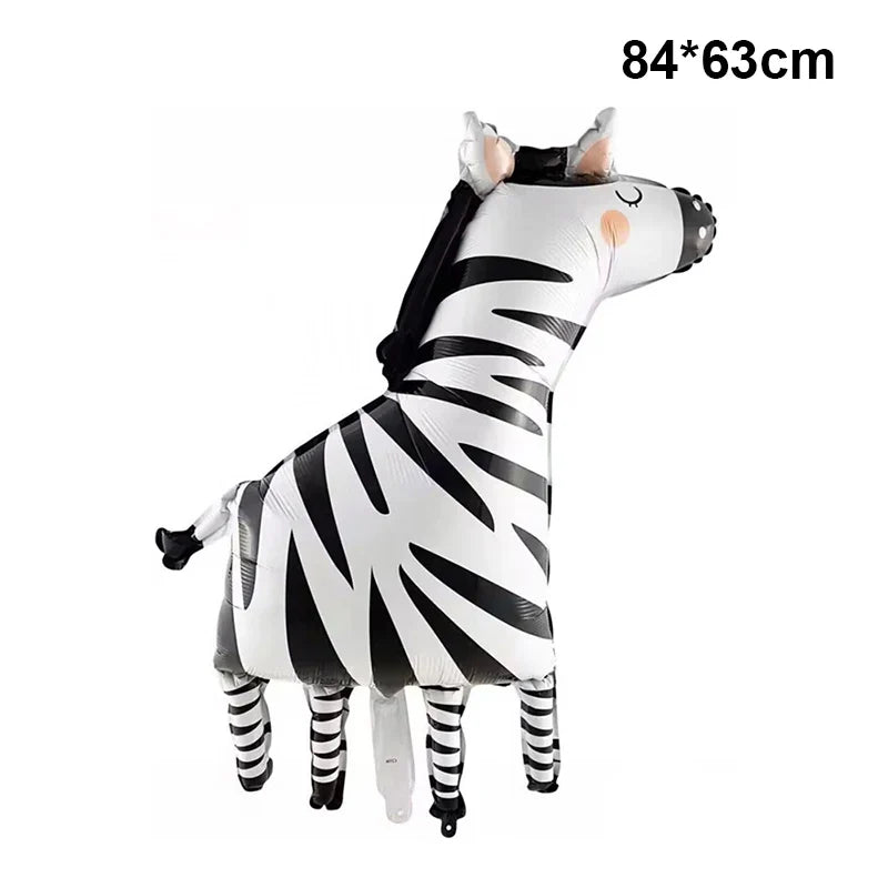 Giant Horse Foil Number Balloon Banner - Cake Pops Parties