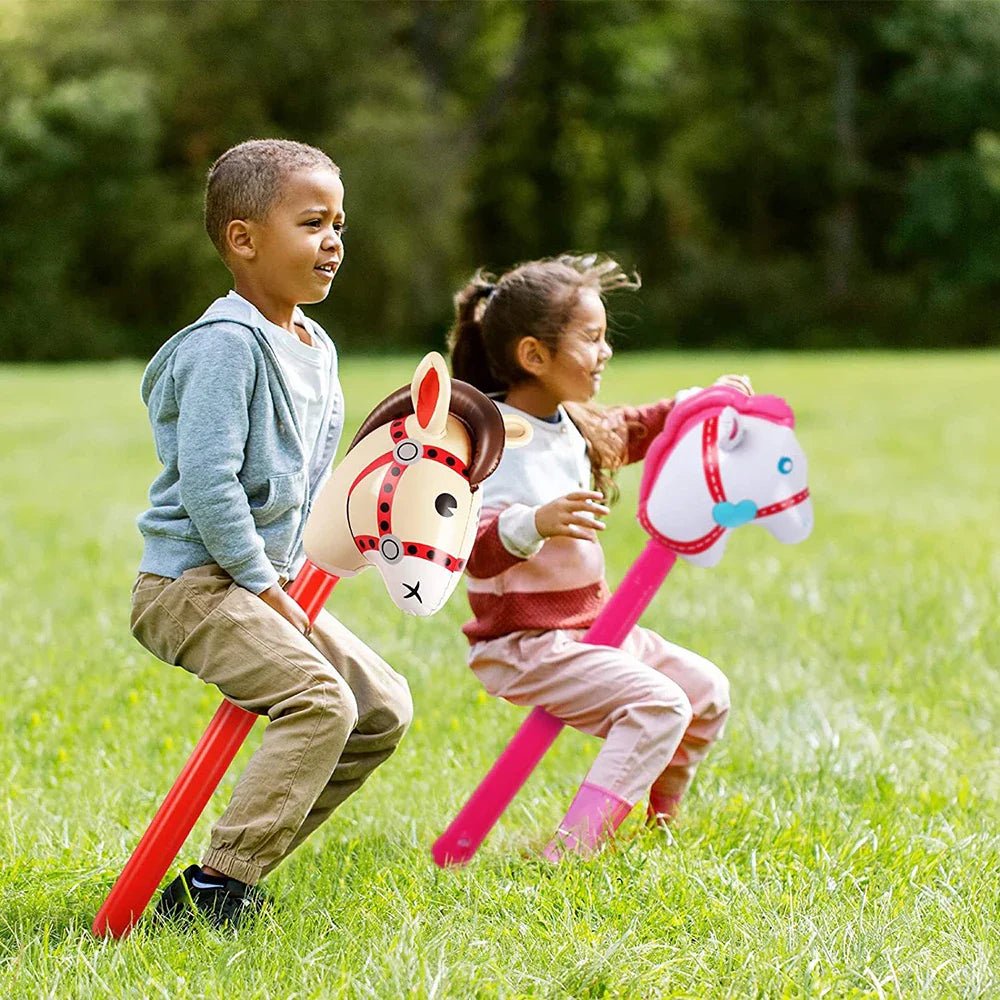 Giant Horse Foil Number Balloon Banner - Cake Pops Parties