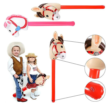 Giant Horse Foil Number Balloon Banner - Cake Pops Parties