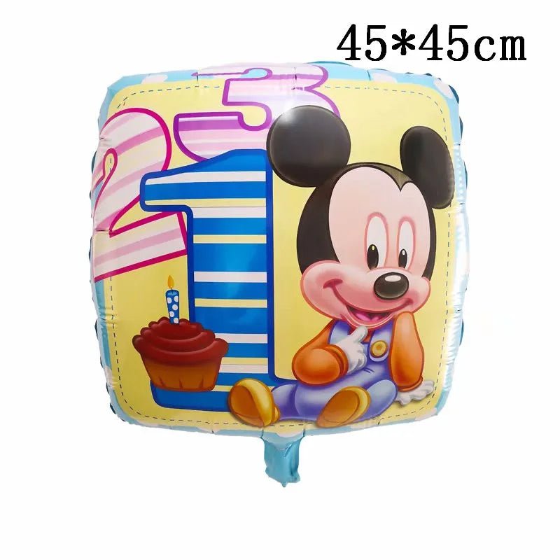 Giant Mickey Minnie Mouse Foil Balloons - Cake Pops Parties