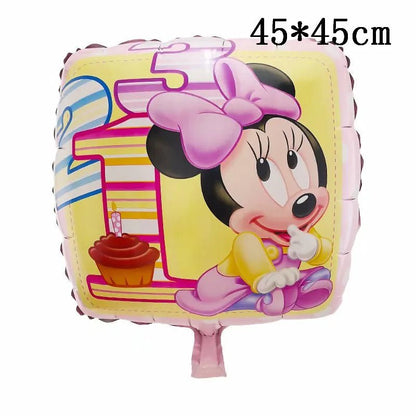 Giant Mickey Minnie Mouse Foil Balloons - Cake Pops Parties