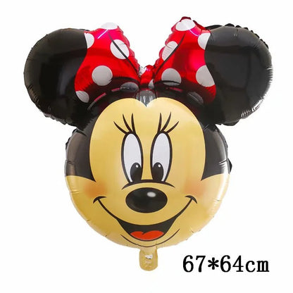 Giant Mickey Minnie Mouse Foil Balloons - Cake Pops Parties