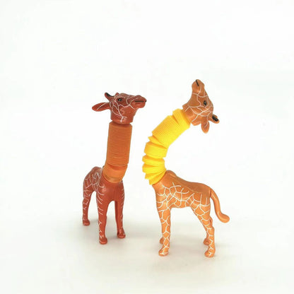 Giraffe Tubes Sensory Toy - Stress Relief & Fun - Cake Pops Parties