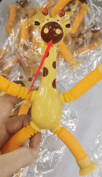 Giraffe Tubes Sensory Toy - Stress Relief & Fun - Cake Pops Parties