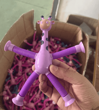 Giraffe Tubes Sensory Toy - Stress Relief & Fun - Cake Pops Parties