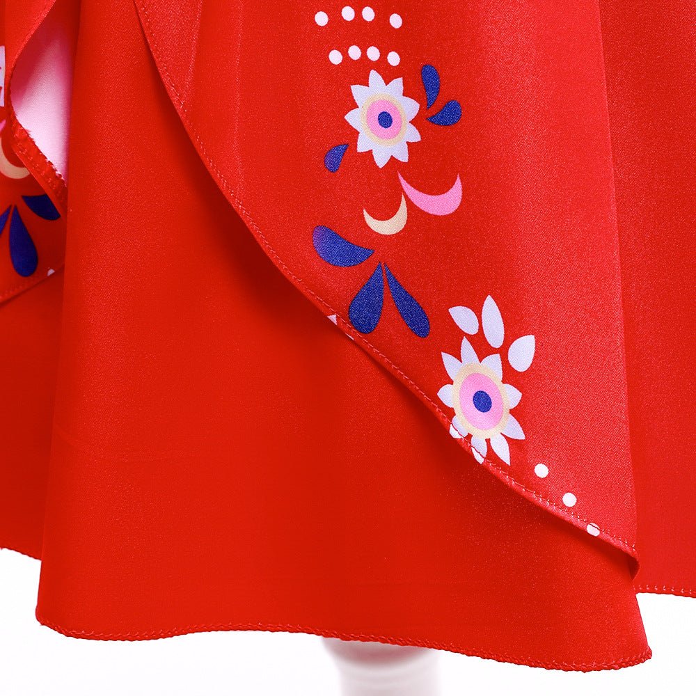 Girls' Christmas Princess Dress - Cake Pops Parties