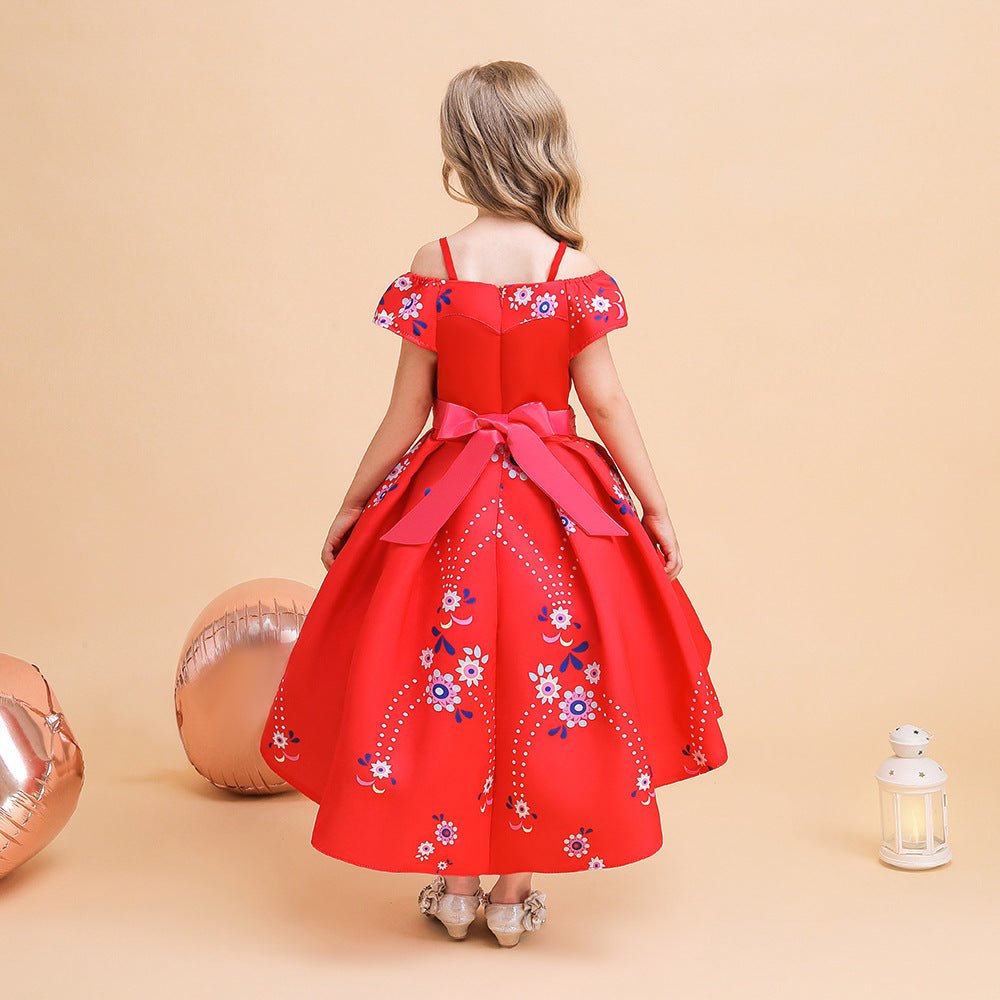 Girls' Christmas Princess Dress - Cake Pops Parties